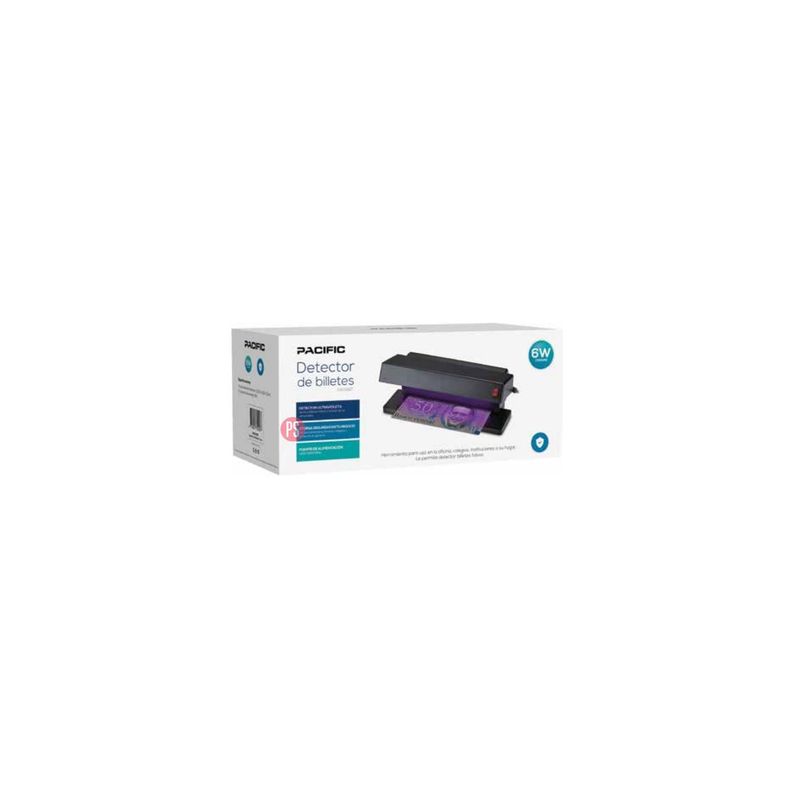 Detector De Billetes Falsos Con Luz Ultravioleta 6w - PuntoStore-2