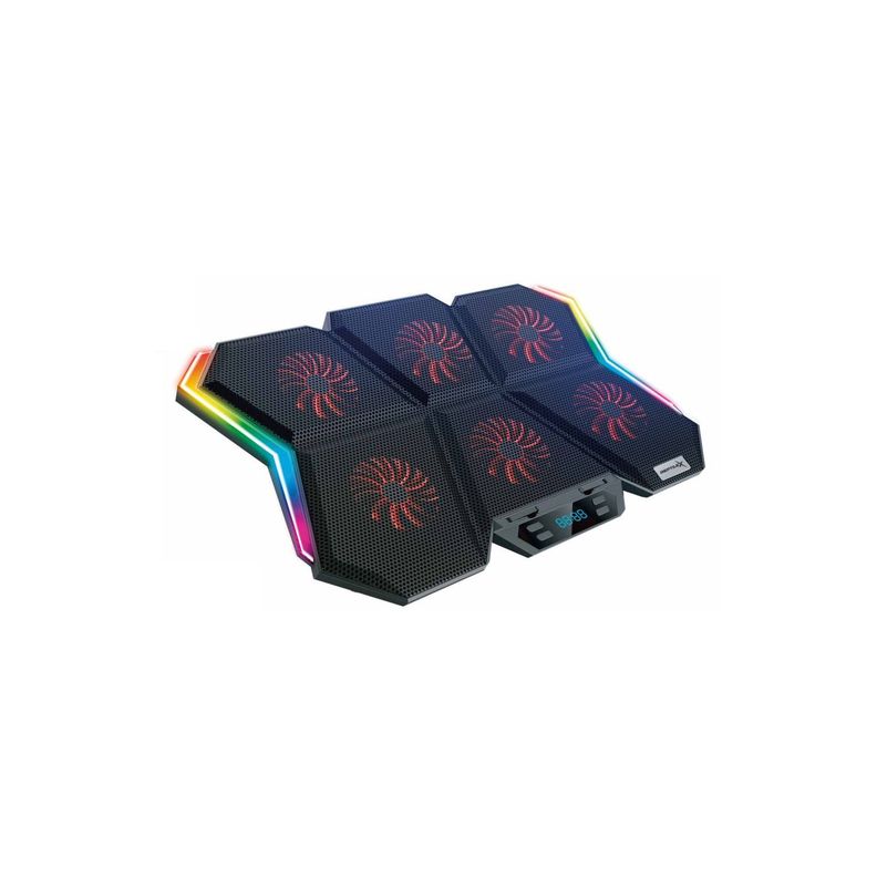 Base 6 Ventiladores Notebook Gamer Pro Reptilex - Ps-0