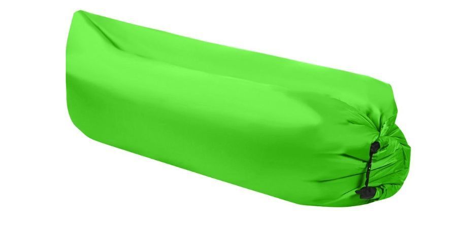 Sofá Tumbona Sillón Inflable 200cm X 90cm Color Verde - PuntoStore-0