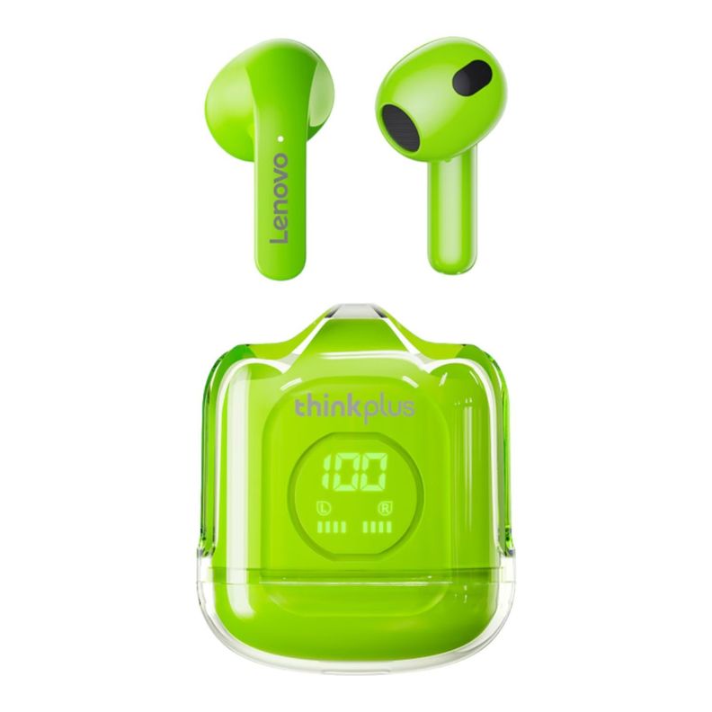 Audífonos Bluetooth Lenovo Xt65 Color Verde - PS-0