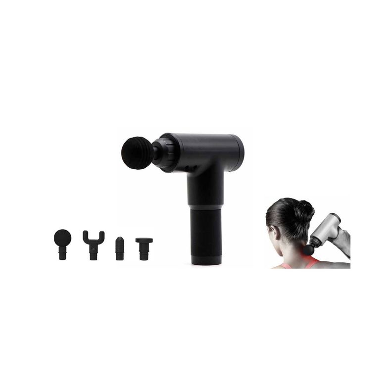 Masajeador Pistola Muscular Inalámbrica Fascial Gun - Puntostore-1