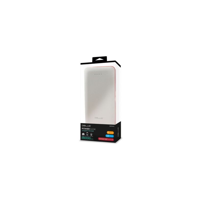 Power Bank Cargador Portátil 17000Mah 3 Usb Rojo - PuntoStore-3
