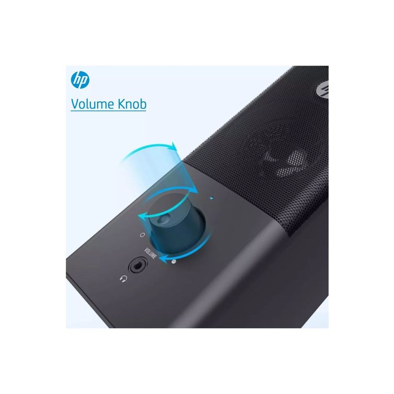 Parlante Pc Multimedia 3.5mm - Usb Hp - Puntostore-2