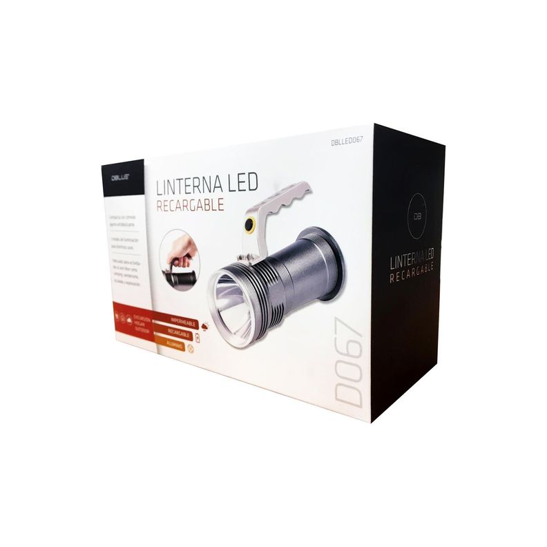 Linterna Led De Aluminio Resistente Al Agua 400 Lúmenes - PuntoStore-3