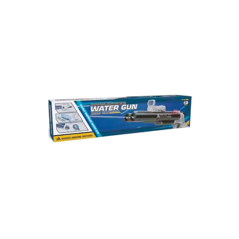 Escopeta Recortada de Agua Recargable Azul - PS-1