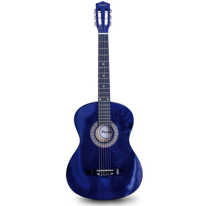 Guitarra 39 Pulgadas Con Accesorios Color Azul - Ps-0