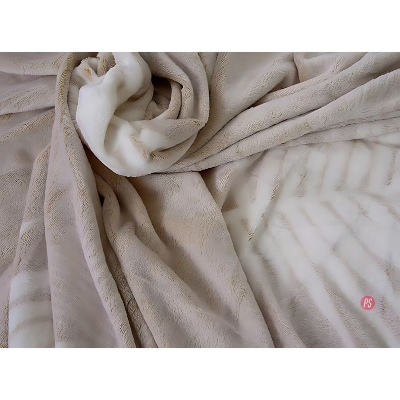 Frazada Flannel Mali 2 Plazas Tonos Rosas Doral - PS-2