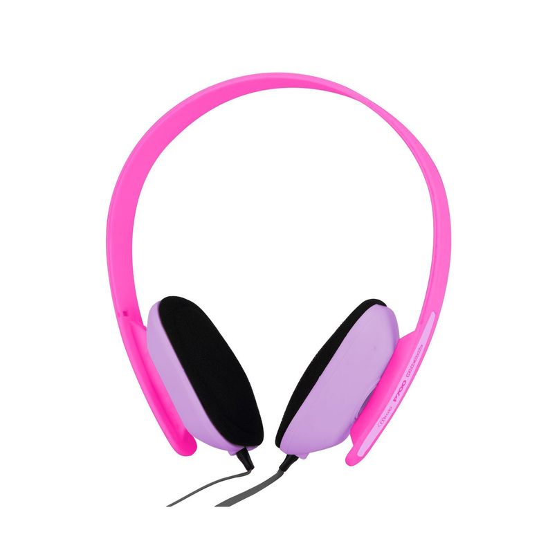 Audífonos Para Niños Ajustable Con Micrófono Rosado - Ps-1