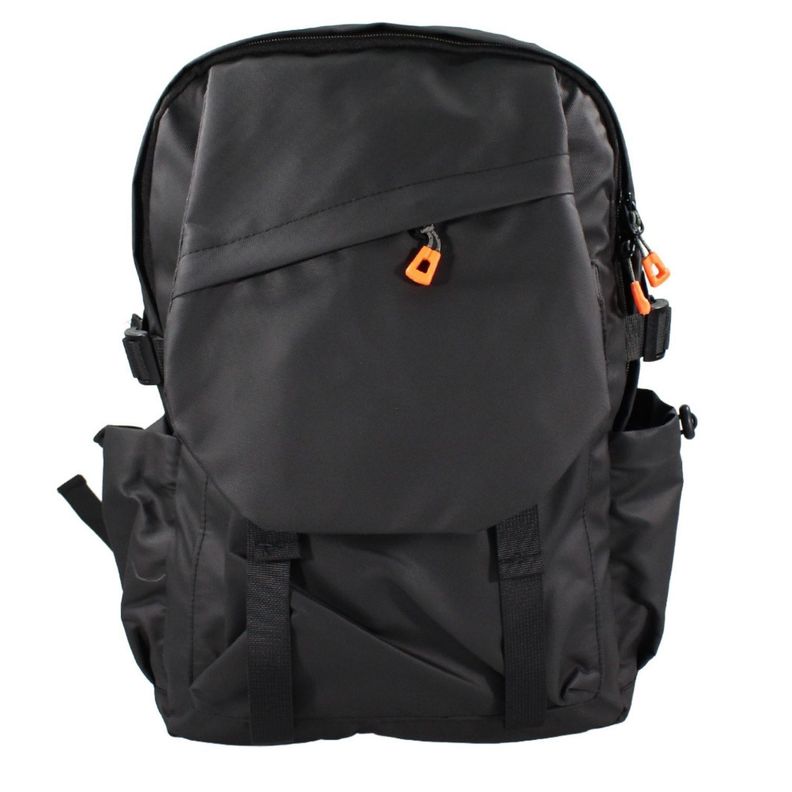 Mochila Negra Outdoor Casual Comoda y Resistente PS Negro