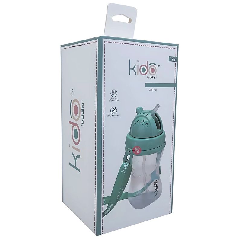 Botella Toma Jugo Toddler 280ml Niños Colores Kido - PS-3