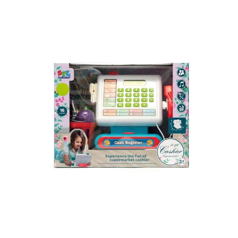 Caja Registradora Juguete Con Luz y Sonido - PS-3