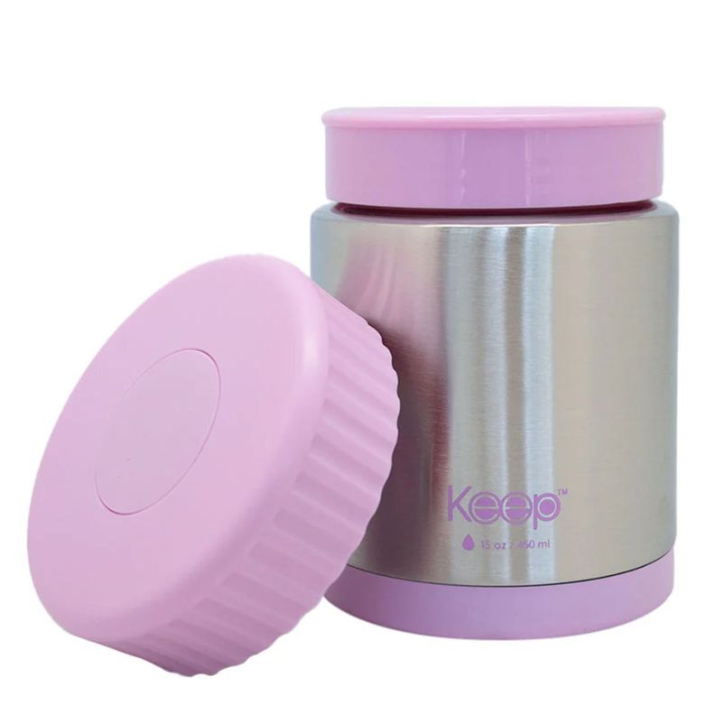 Termo Comida Keep Acero Inoxidable 450 ml Colores - PS