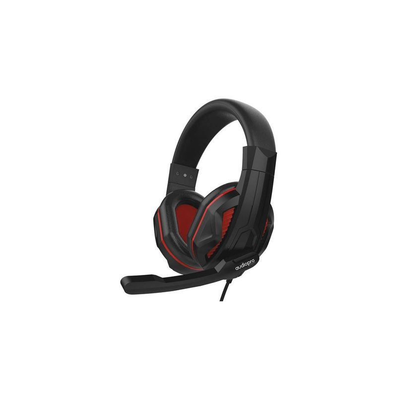 Audífonos Gamer Con Conector 3,5mm Color Rojo - Puntostore-0