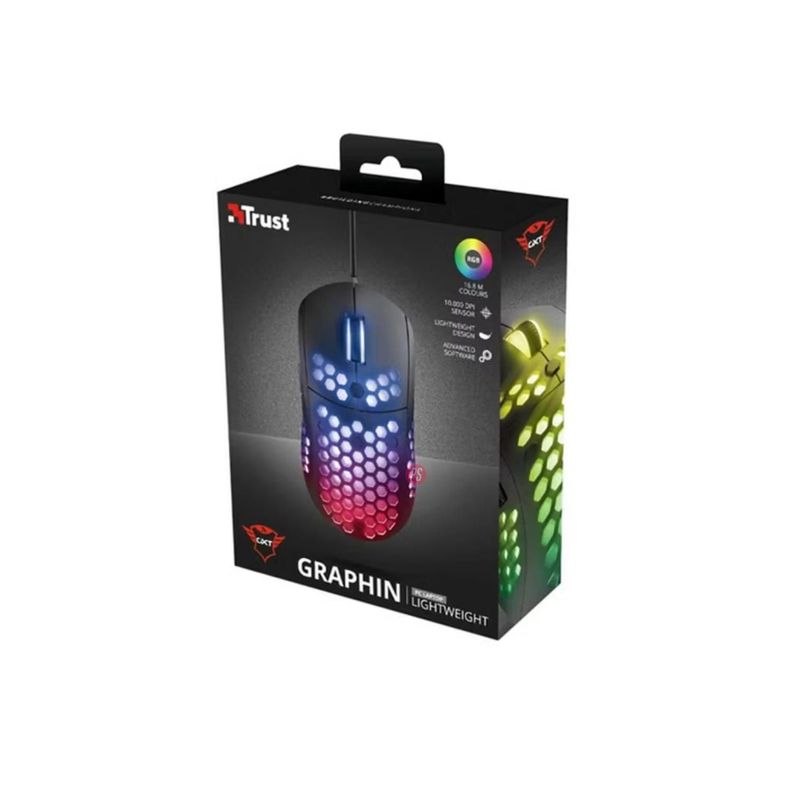 Mouse Gamer Rgb 10000dpi Gxt 960 Graphin - PS-5