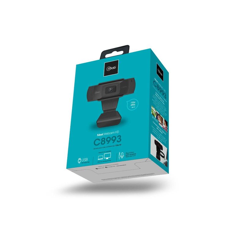 Web Cam Hd Plug And Play Meet Webcam - Puntostore-1