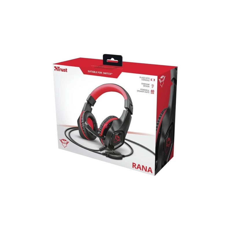 Audífonos Gamer Compatible Switch GXT 404R RANA PS Trust