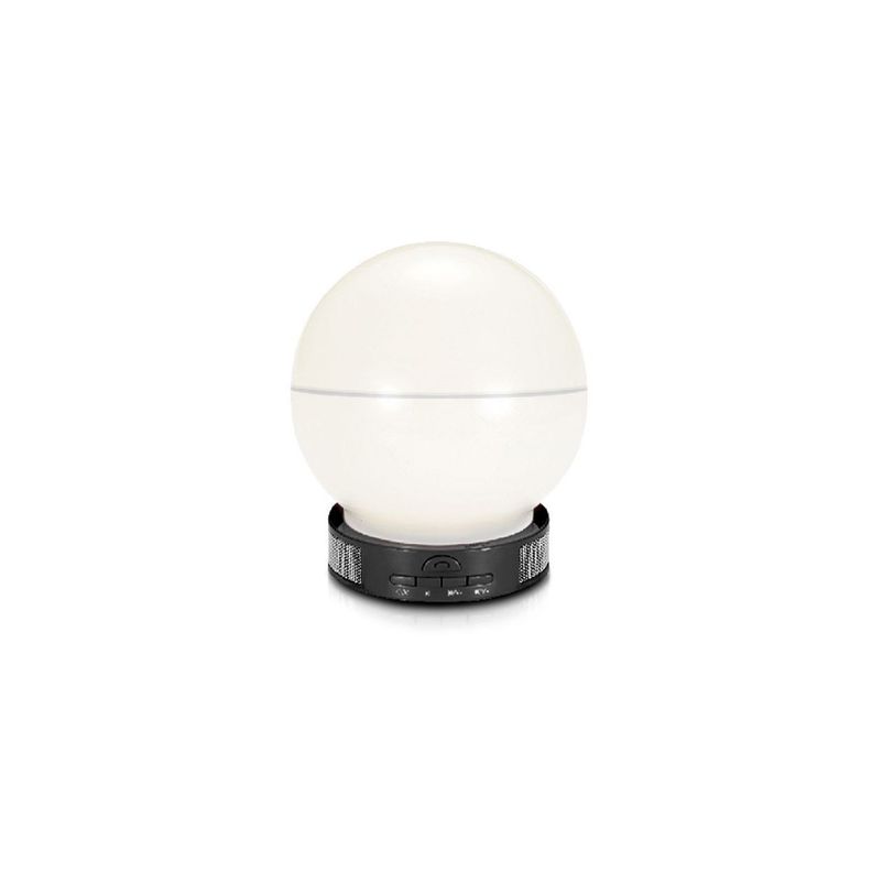 Parlante Bluetooth Con Lampara Led - PuntoStore Negro
