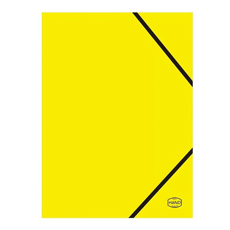 Pack 10 Carpetas Con Solapa y Elastico Amarillo Oficio - PS