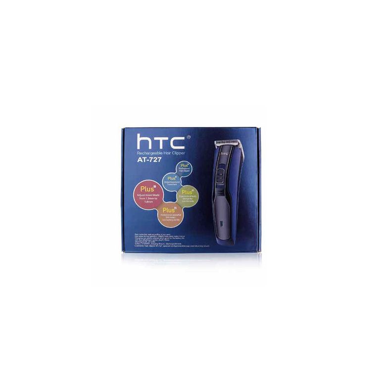 Máquina Corta Pelo Htc Recargable Negro - PuntoStore-3