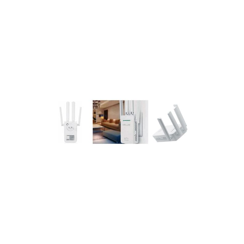 Repetidor Amplificador Señal Internet Wifi De 4 Antenas - Puntostore-1