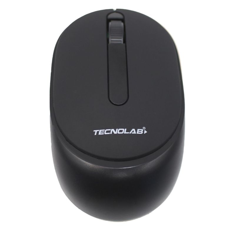 Mouse Inalambrico Bluetooth y Usb Doble Conexion 10m - PS Negro