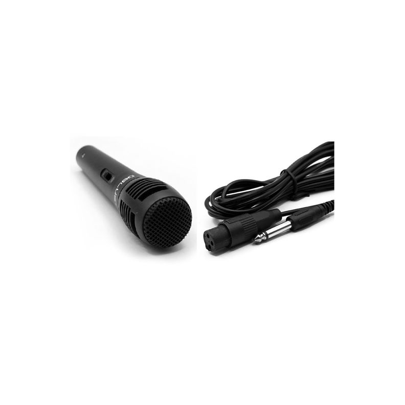 Micrófono Con Cable Conexión Xlr De 3mts - PuntoStore-1