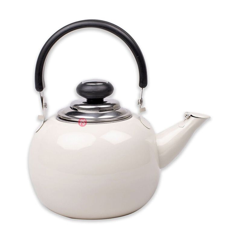 Tetera De Acero Inoxidable 800ml Color Marfil - PS-3