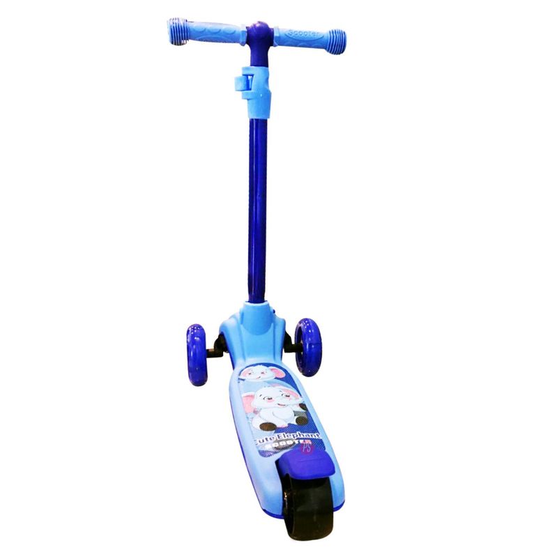 Scooter De 3 Ruedas Diseño Elefante Ruedas Iluminadas - PS-5