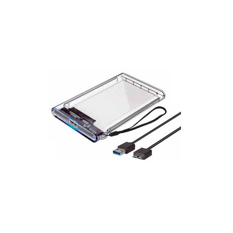 Cofre Disco Duro 7-9.5mm Y 2.5 Sata Usb 3.0 - Puntostore-1