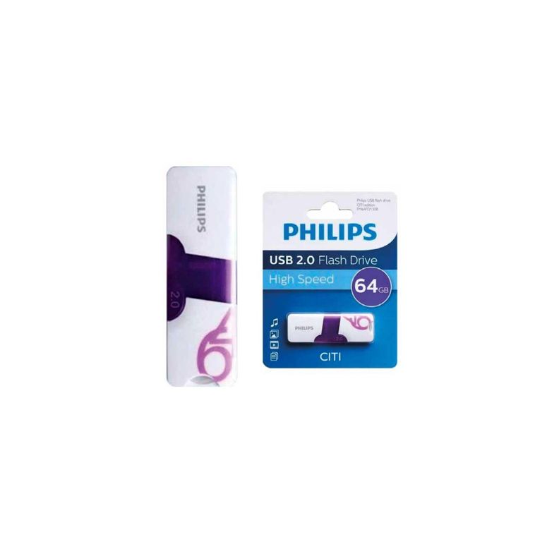 Pendrive 64gb Philips Citi - Puntostore-1