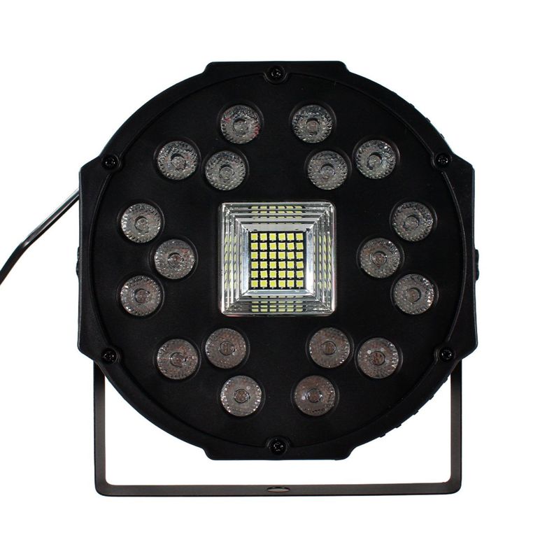 Foco PAR RGB 18 LED 60W Estroboscopico DMX PS