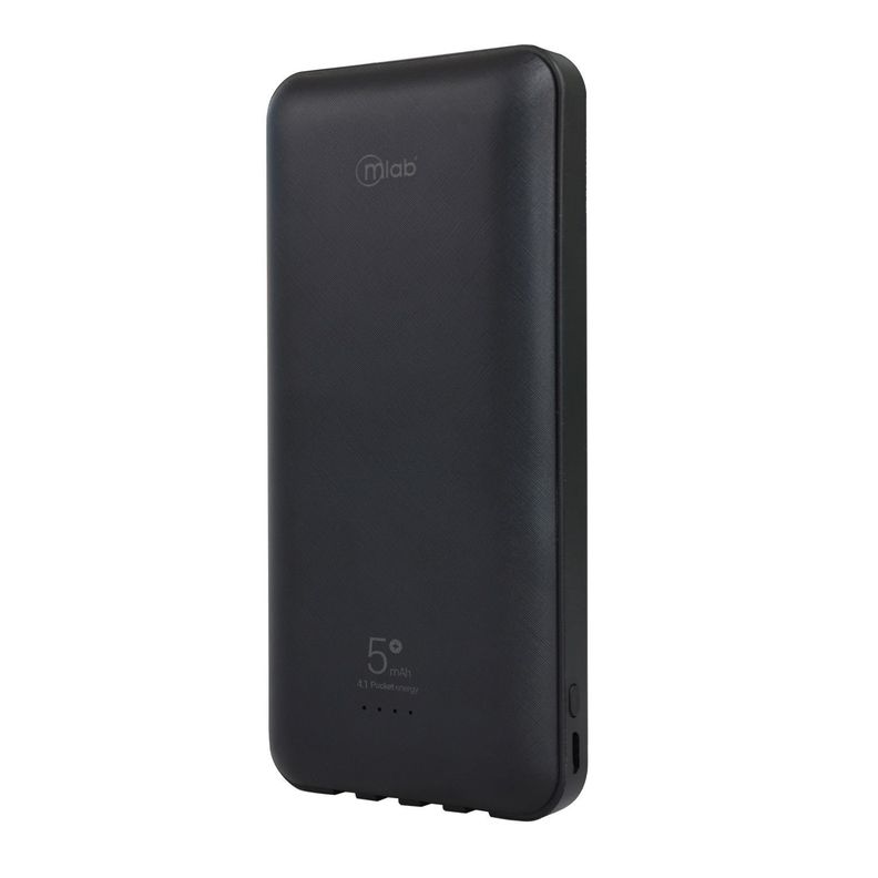 Bateria Portatil Power Bank 4.1 Pocket Energy 5000mha - Ps Negro