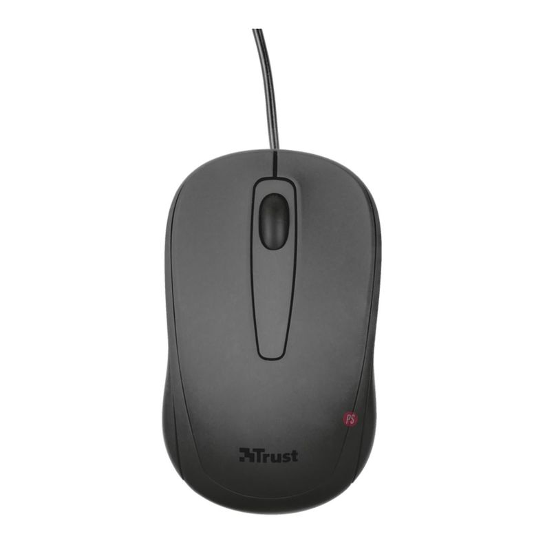 Mouse Óptico Compacto Ziva 3 Botones - PS-1