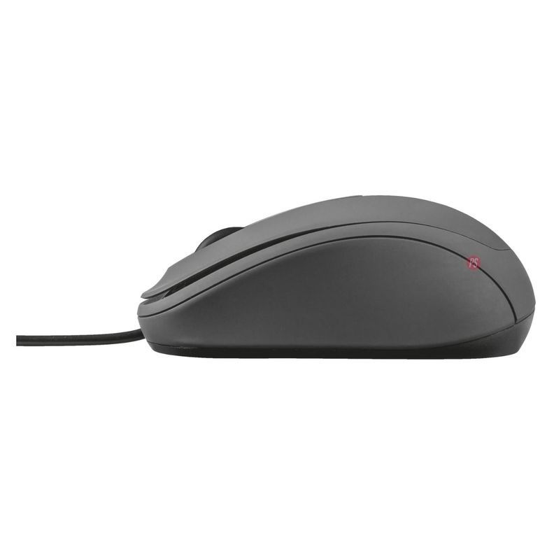 Mouse Óptico Compacto Ziva 3 Botones - PS-2