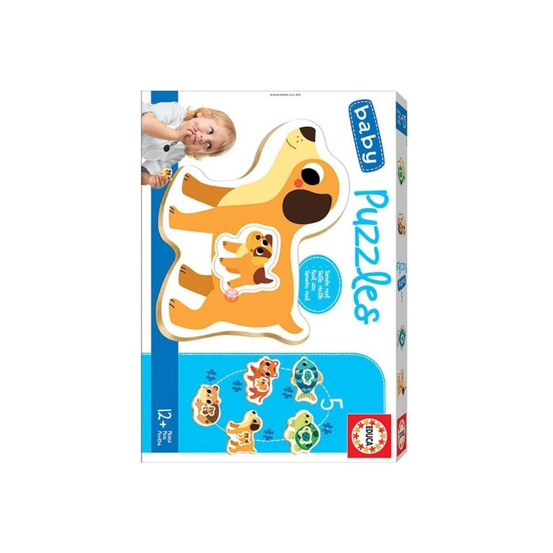 Puzzle Baby 2 A 4 Piezas Animales Domésticos - PS-1
