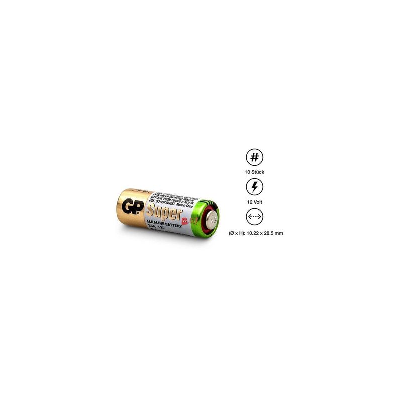 5 Pilas Gp 23a 12v High Voltaje Alcalina - PS-1