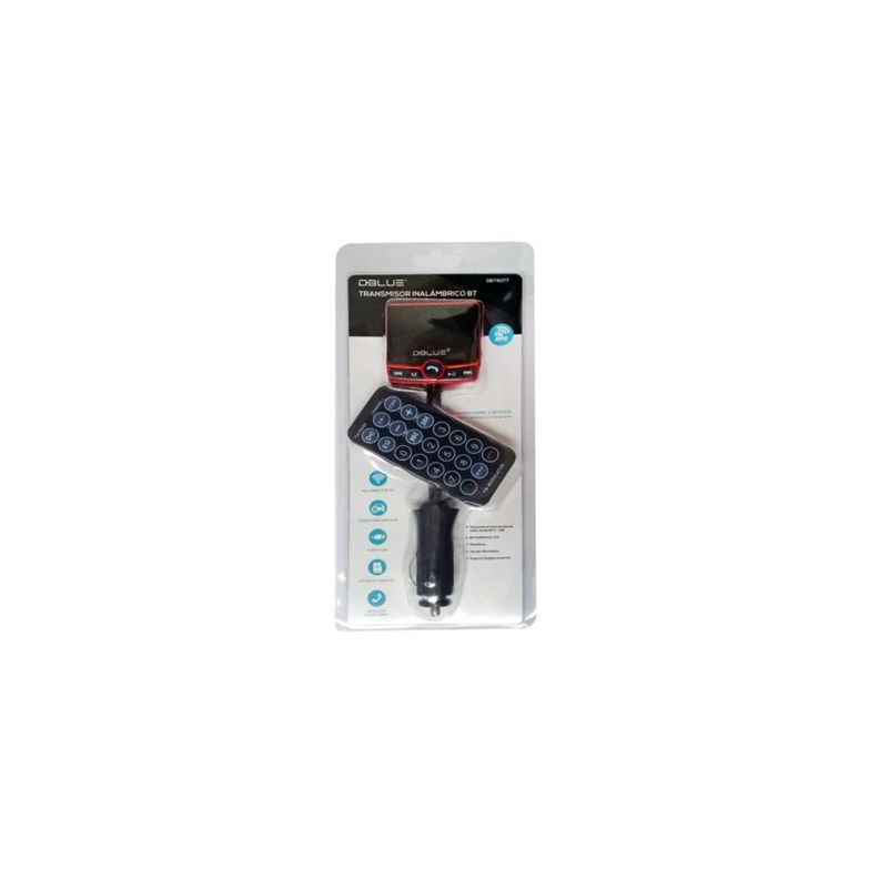 Transmisor Fm Bluetooth Auto Gris - PuntoStore-1