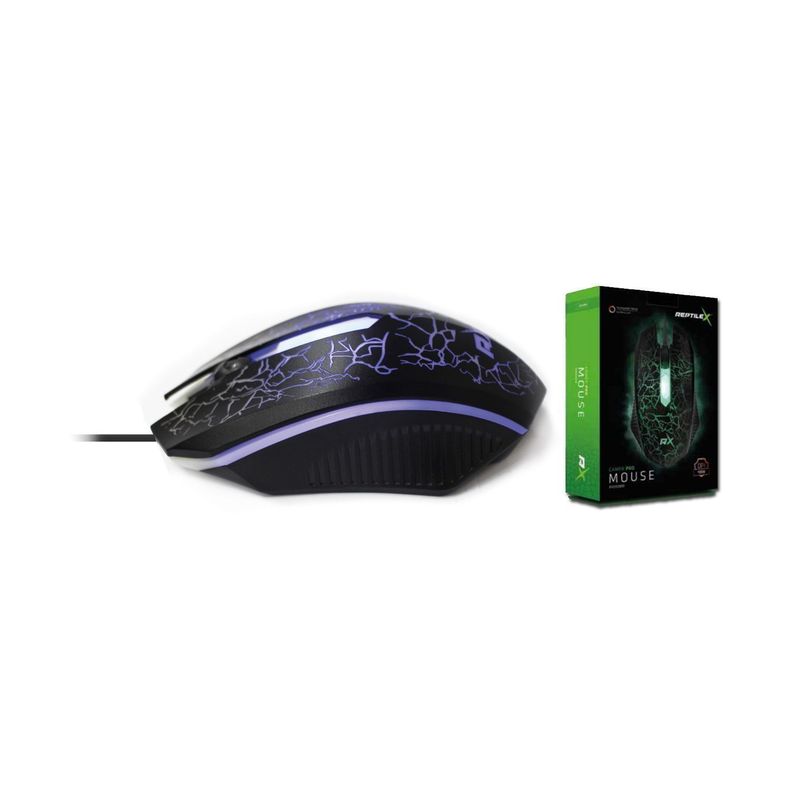 Mouse Gamer Usb Retroiluminado Diseno Color Negro - Ps