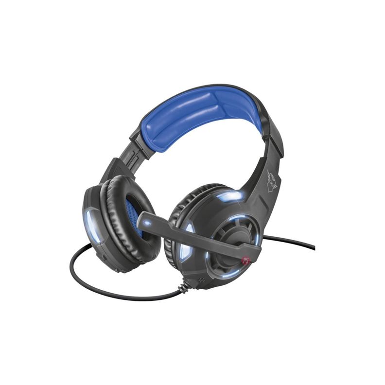 Audífonos Gamer Led Azul Sonido 7.1 Gxt 350 Radius - PS-1