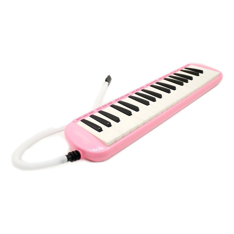 Melodica 37 Notas Rosada con Funda Instrumento Musical PS Rosado