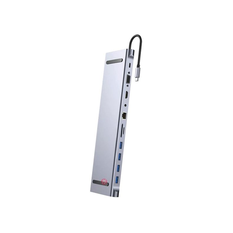 Hub Conector Tipo C 11 Conectores En 1 - PS-1