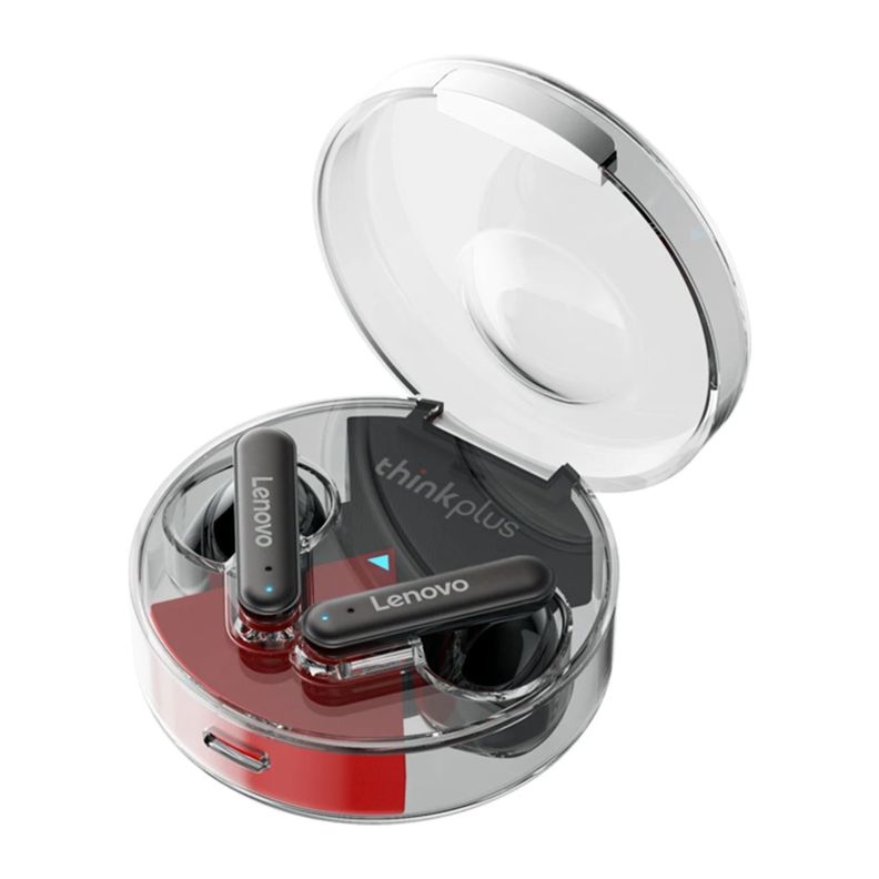 Audifonos Bluetooth Lenovo Lp10 Color Negro - PS