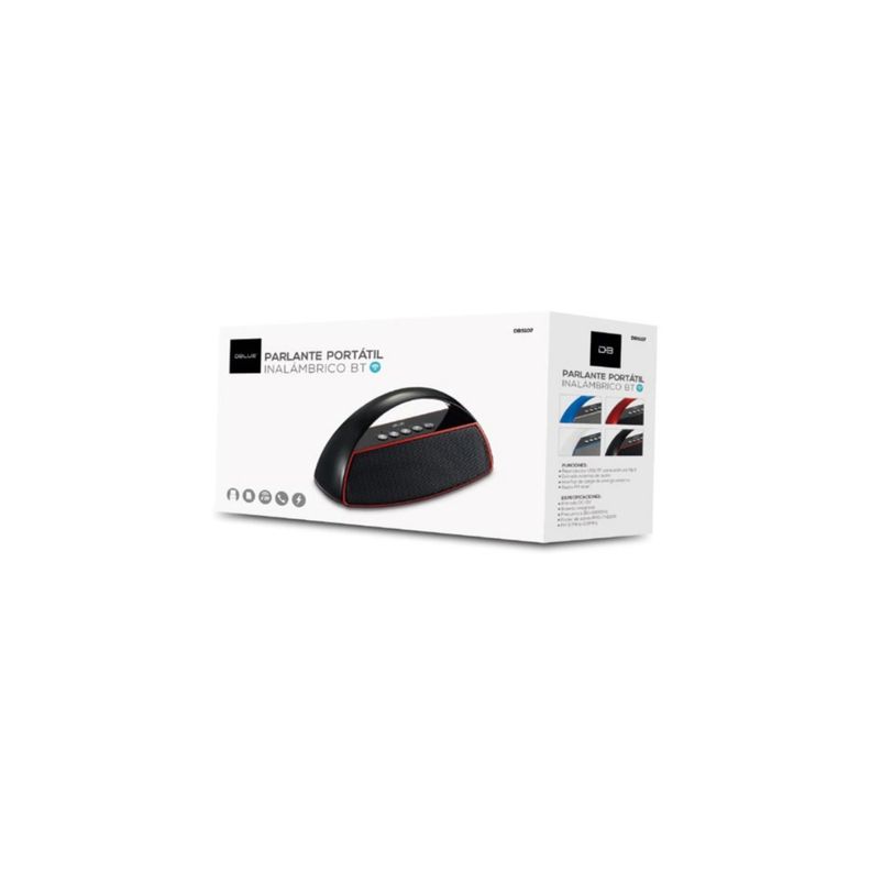 Parlante Bluetooth - Usb Y Sd Portátil Negro - PuntoStore-1
