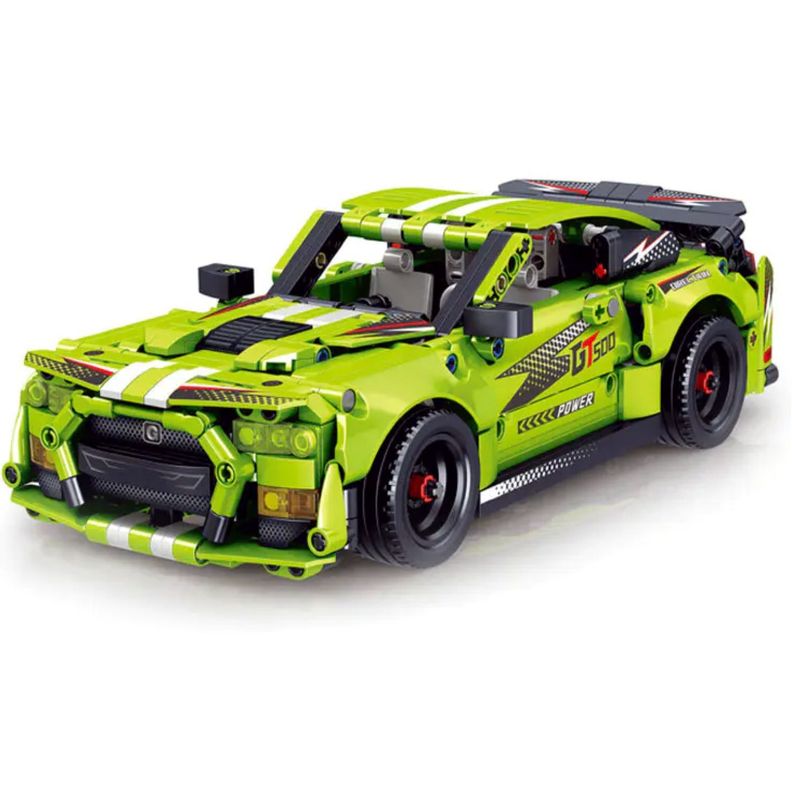 Automovil Gt500 De 613 Piezas Interconectables - PS