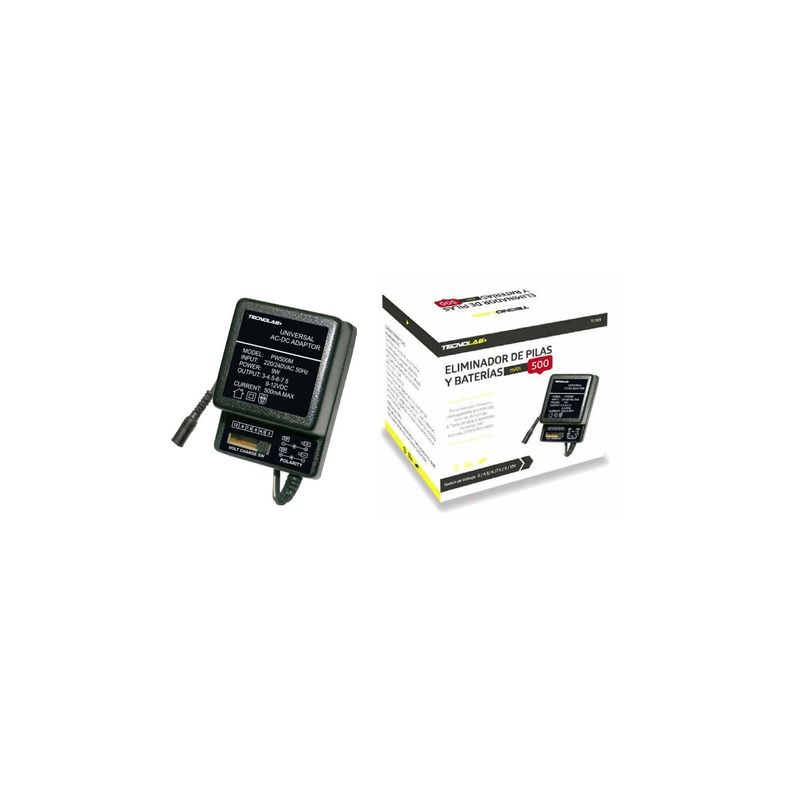 Eliminador Pilas Y Baterías 500mha Universal - Ps-2