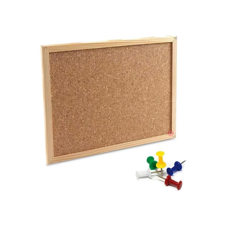 Pizarra Organizador Tablero De Corcho 90x60cms - PS-2
