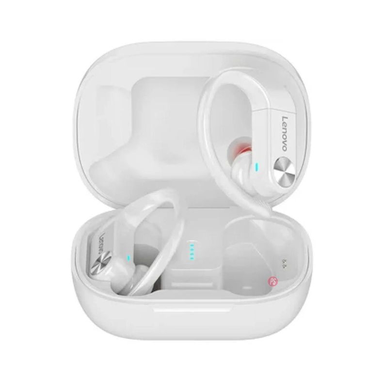Audífonos Gamer Bluetooth Iluminación Lenovo Lp7 Color Blanco - PS-1