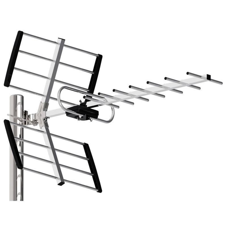 Antena Tv Digital Hdtv Exterior 10 A 13 Db - Ps-0