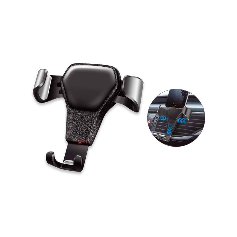 Soporte Celular Vehículos Con Rejilla Horizontal Aire - PuntoStore-1