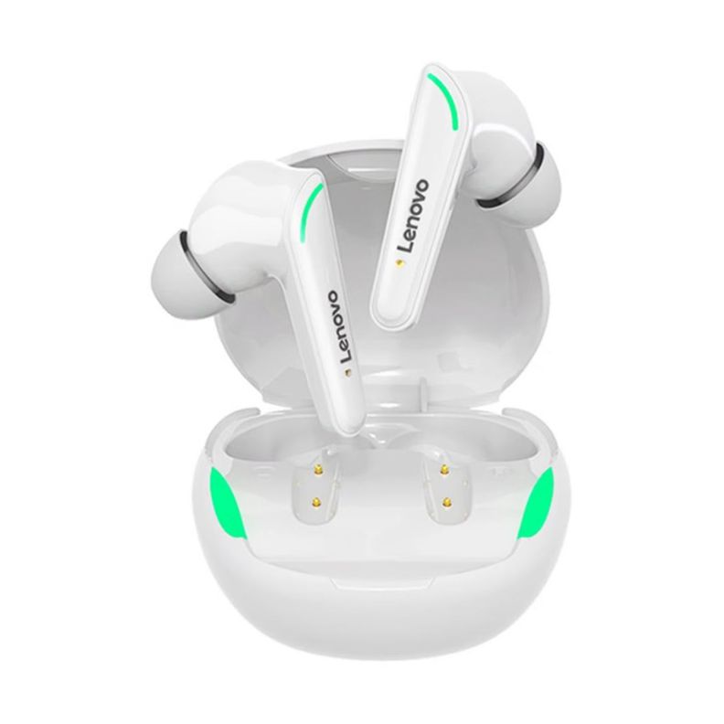 Audífonos Gamer Bluetooth Iluminación Lenovo Xt92 Blanco - Ps-0